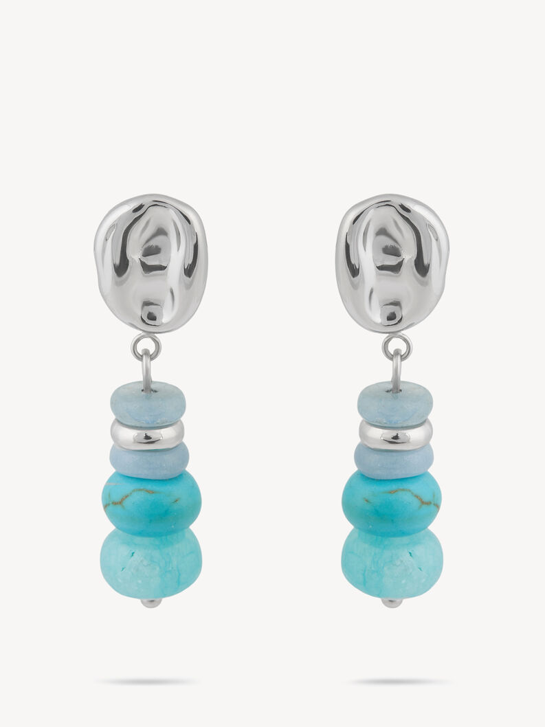 Boucles d'oreille - argent&eacute;s, silber, hi-res