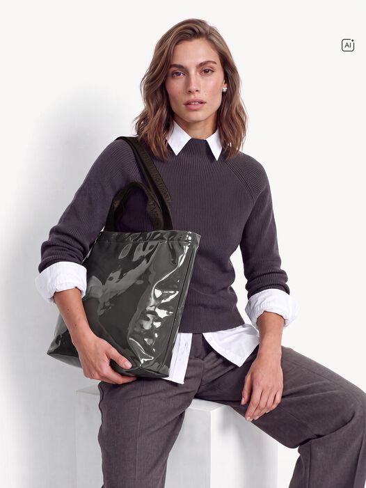 Shopper, grey, hi-res