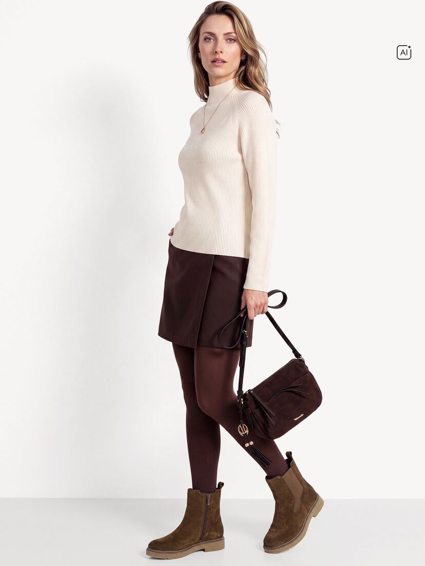 Leren Chelseaboot - bruin, TOBACCO, hi-res