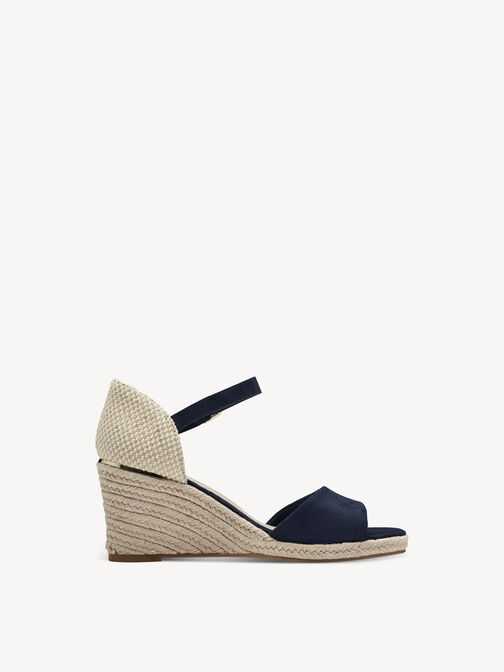 Heeled sandal, NAVY, hi-res