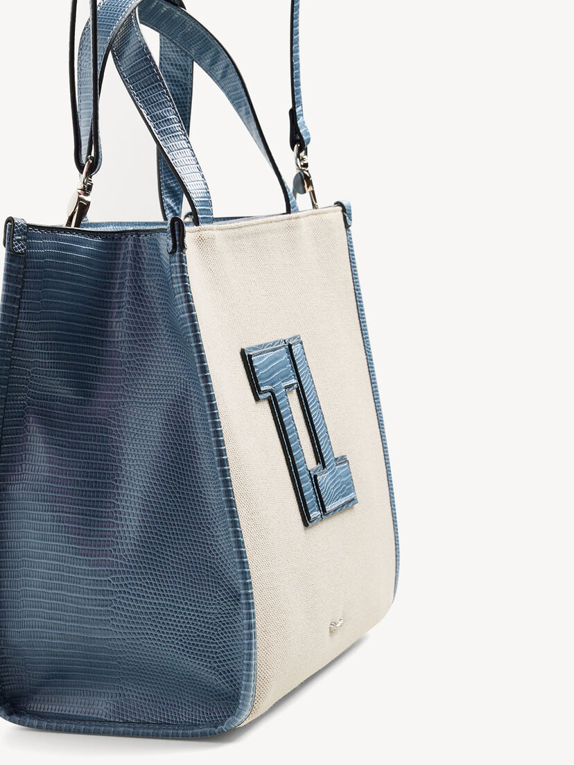 Shopper - blauw, denim, hi-res