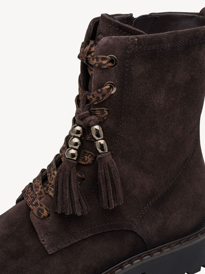 Lederstiefelette - braun, MOCCA, hi-res