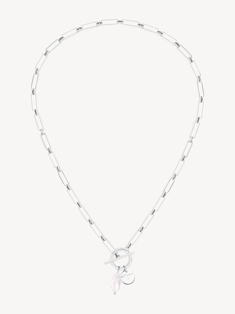Necklace - silver, Silver, hi-res