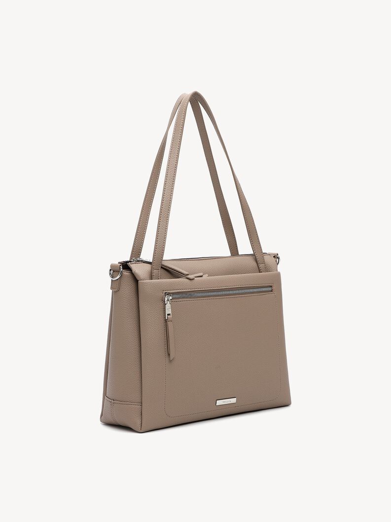 Sac cabas - marron, taupe, hi-res