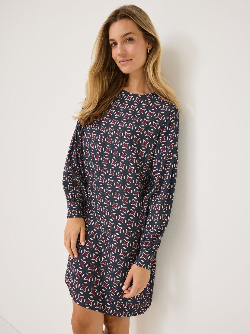 Jurk, Night Sky/Fig/Whitecap Gray, hi-res