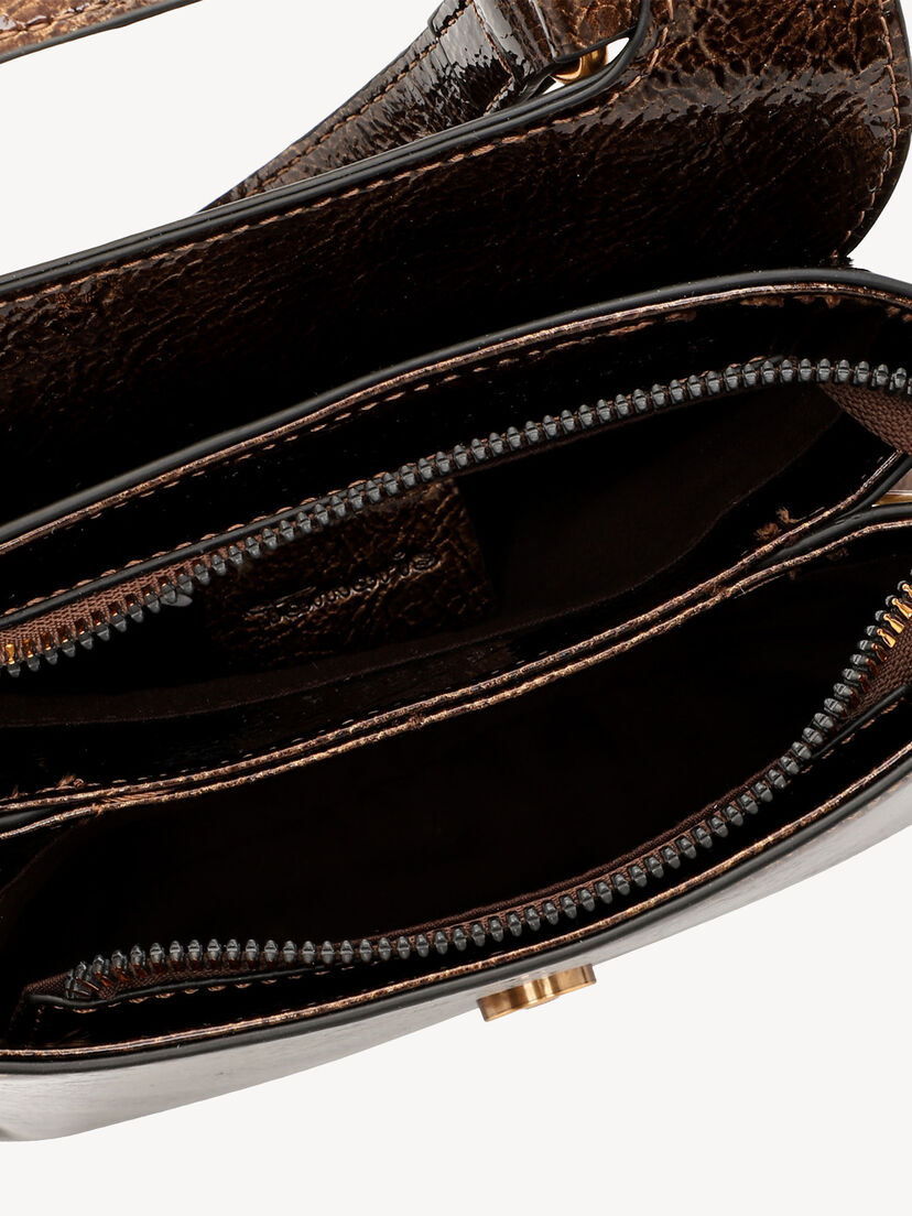 Handtas - bruin, bronze, hi-res