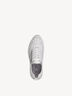 Ledersneaker - weiß, WHITE STRUCT., hi-res