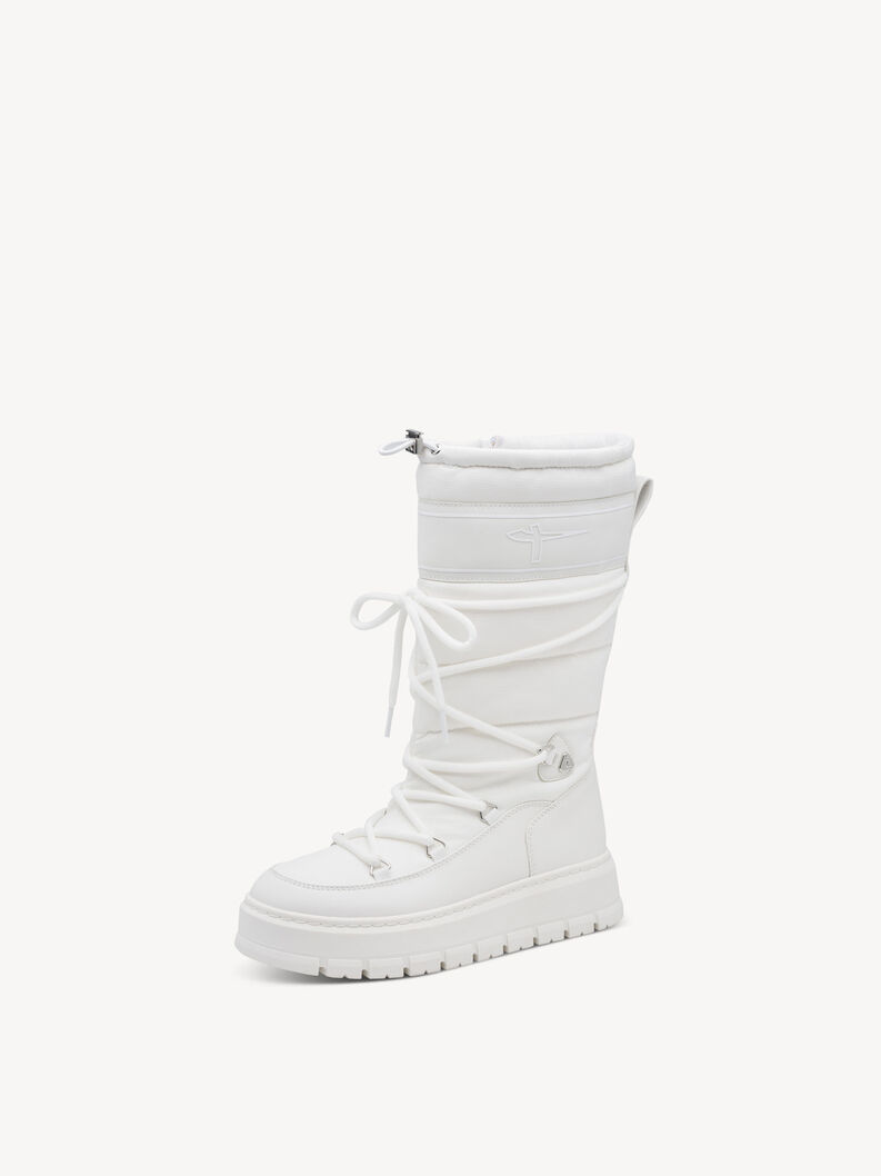 Bottine - blanc doublure chaude, WHITE, hi-res
