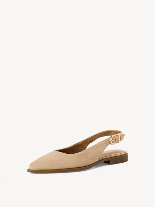escarpin, BEIGE SUEDE, hi-res