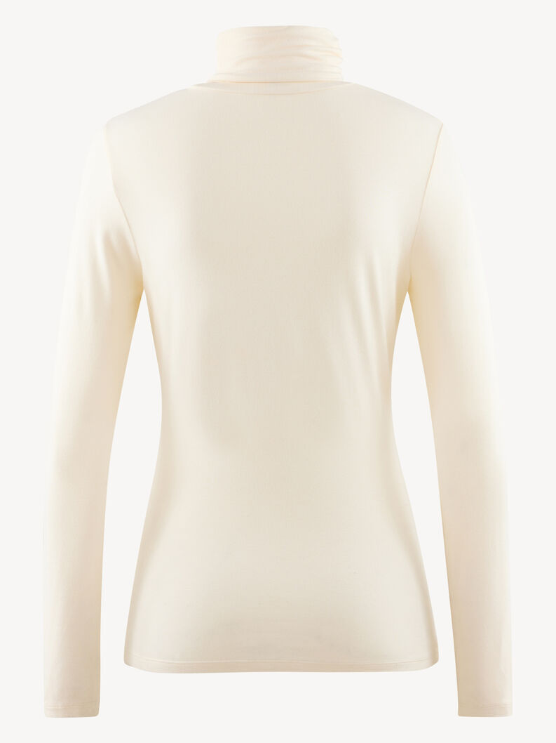 Longsleeve mit Rollkragen - weiß, Sugar Swizzle, hi-res