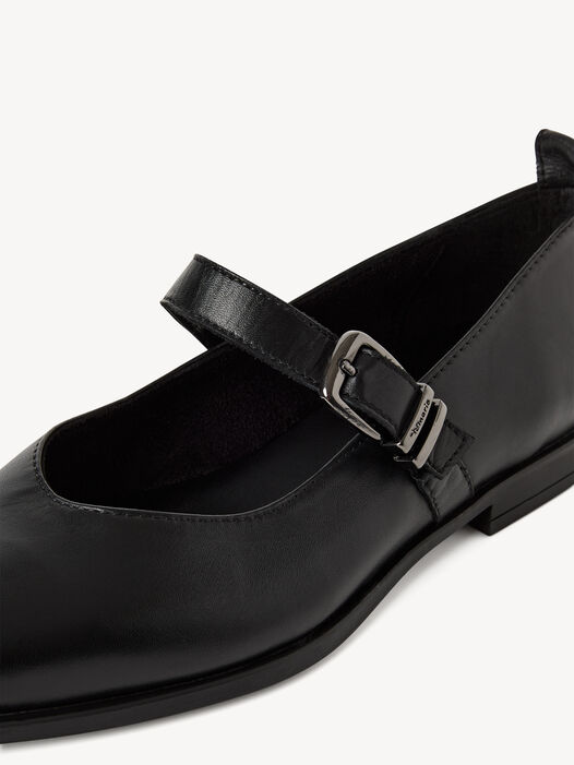 Ballerina, BLACK LEATHER, hi-res