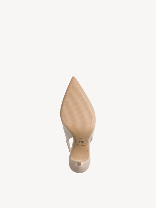 escarpin, beige, hi-res