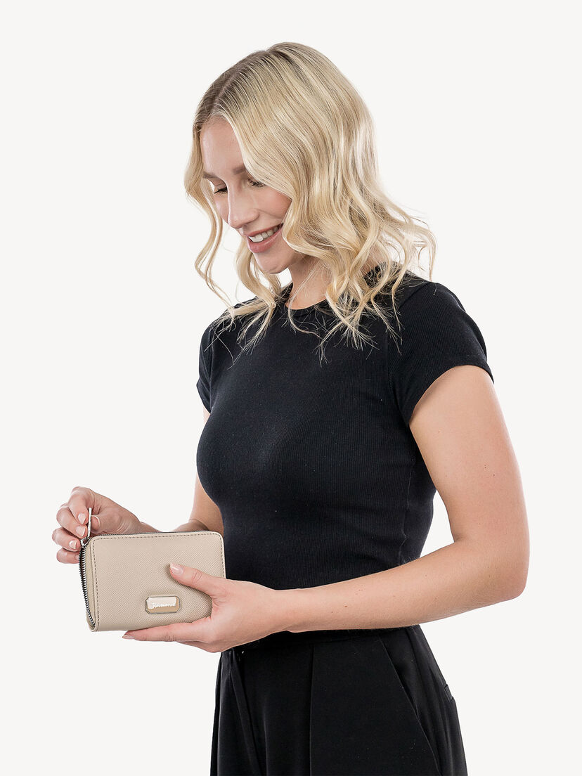 Portemonnee - beige, beige, hi-res