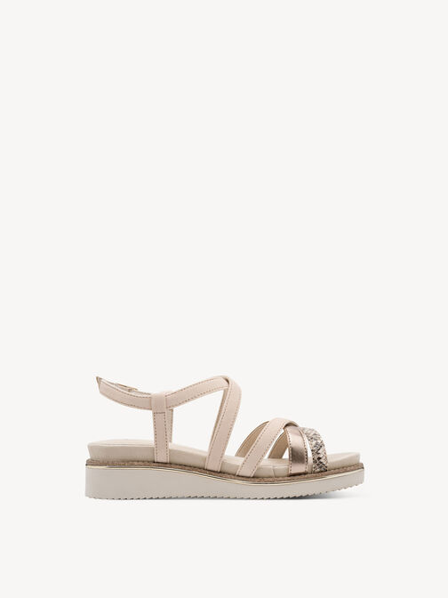 Sandale &agrave; talon, NUDE COMB, hi-res