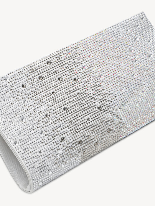 Clutch, silver, hi-res