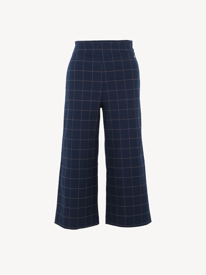 Culotte - blauw, Blueberry Window Check, hi-res