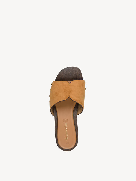 Slipper, cognac, hi-res