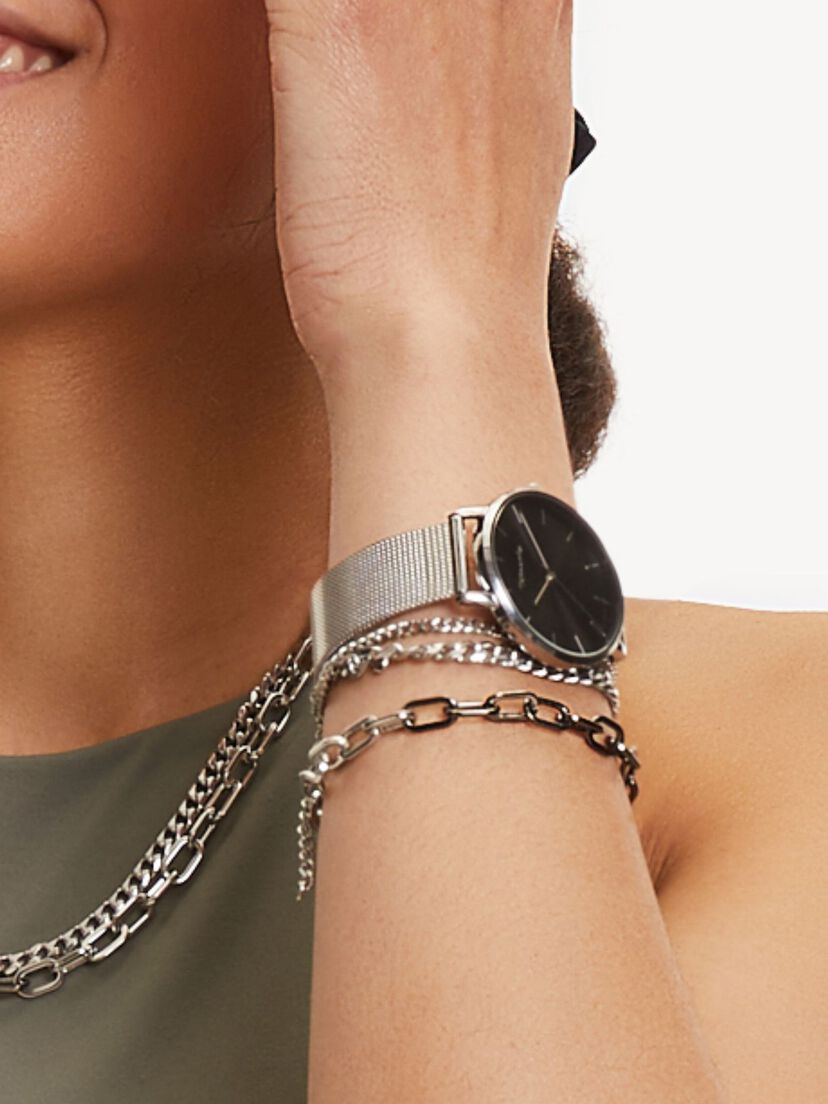 Horloge - zilver, silber, hi-res