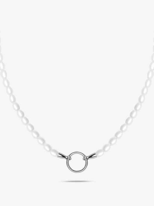 Halskettinge, silber, hi-res
