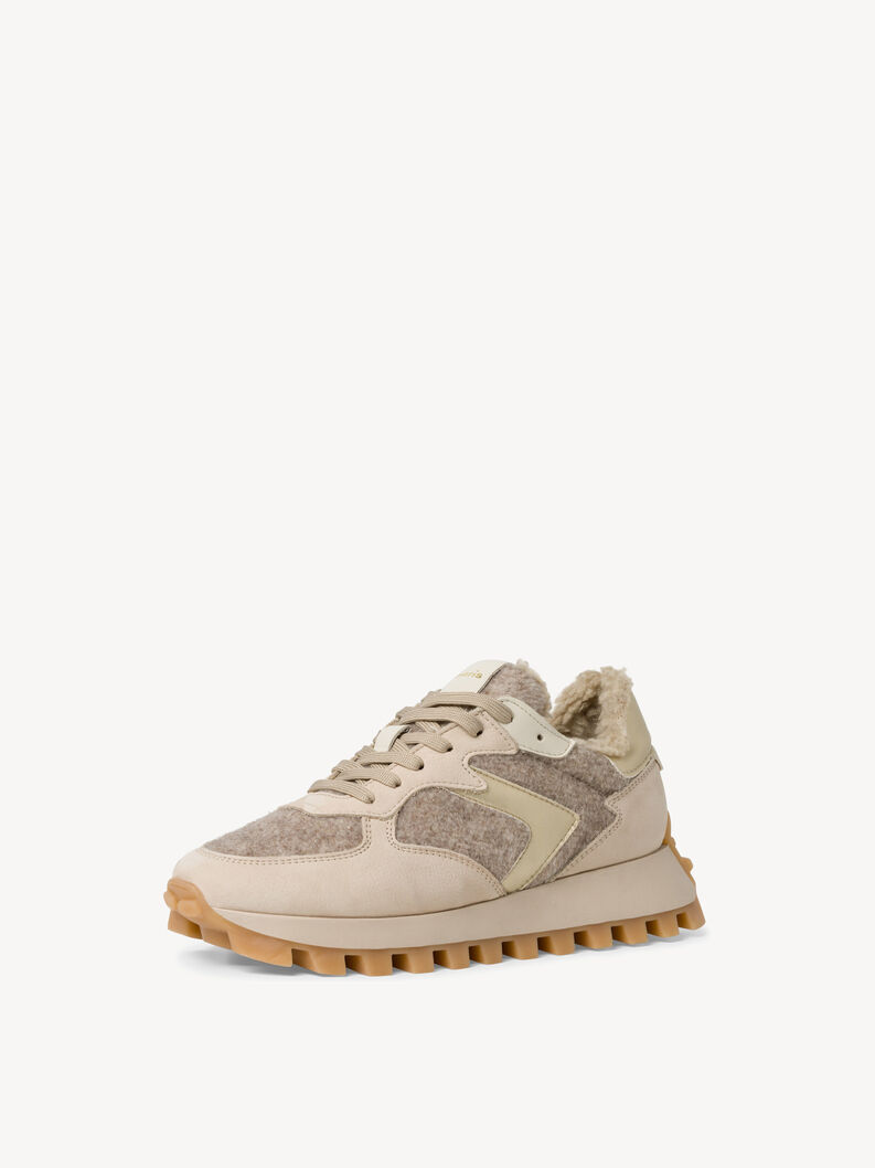Ledersneaker - beige, ANTELOPE COMB, hi-res
