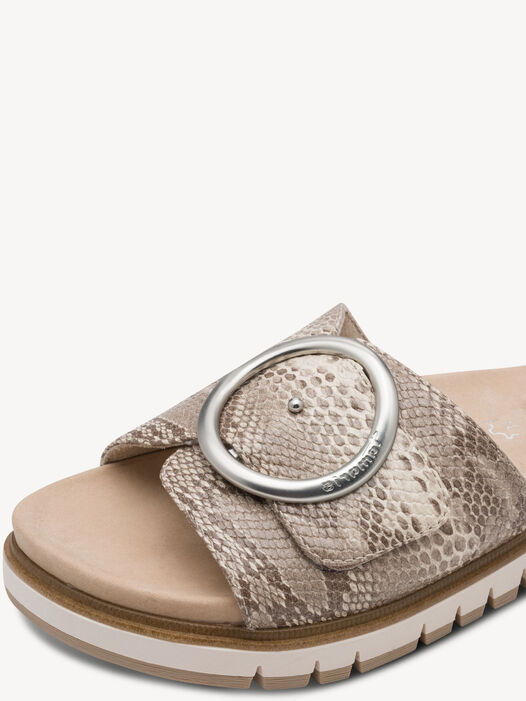 Slipper, BEIGE SNAKE, hi-res