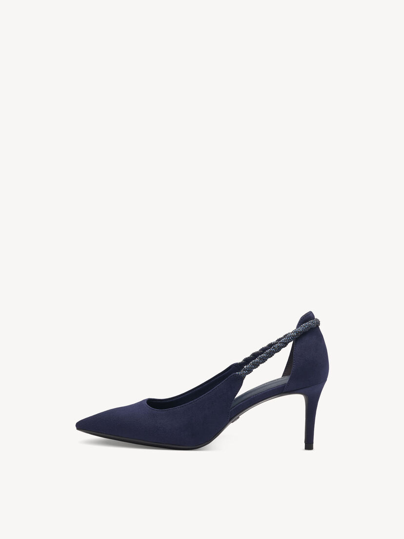 Pumps - blauw, DARK BLUE, hi-res