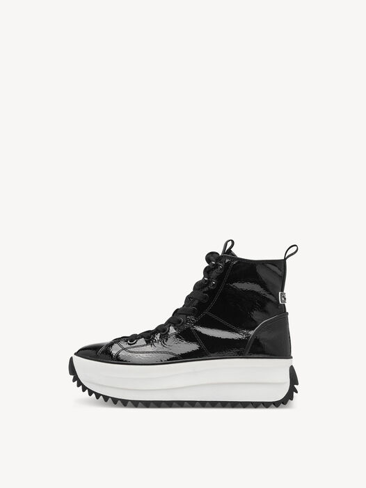 Sneaker, BLACK PATENT, hi-res