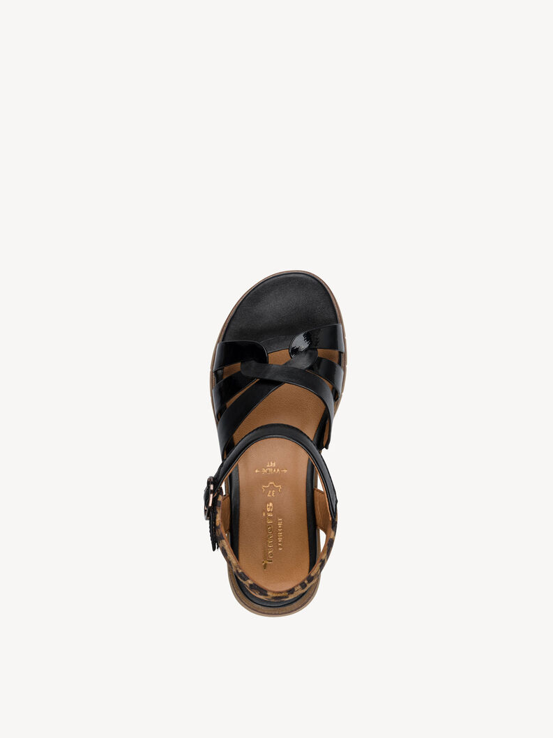 Sandale &agrave; talon - noir, BLACK COMB, hi-res