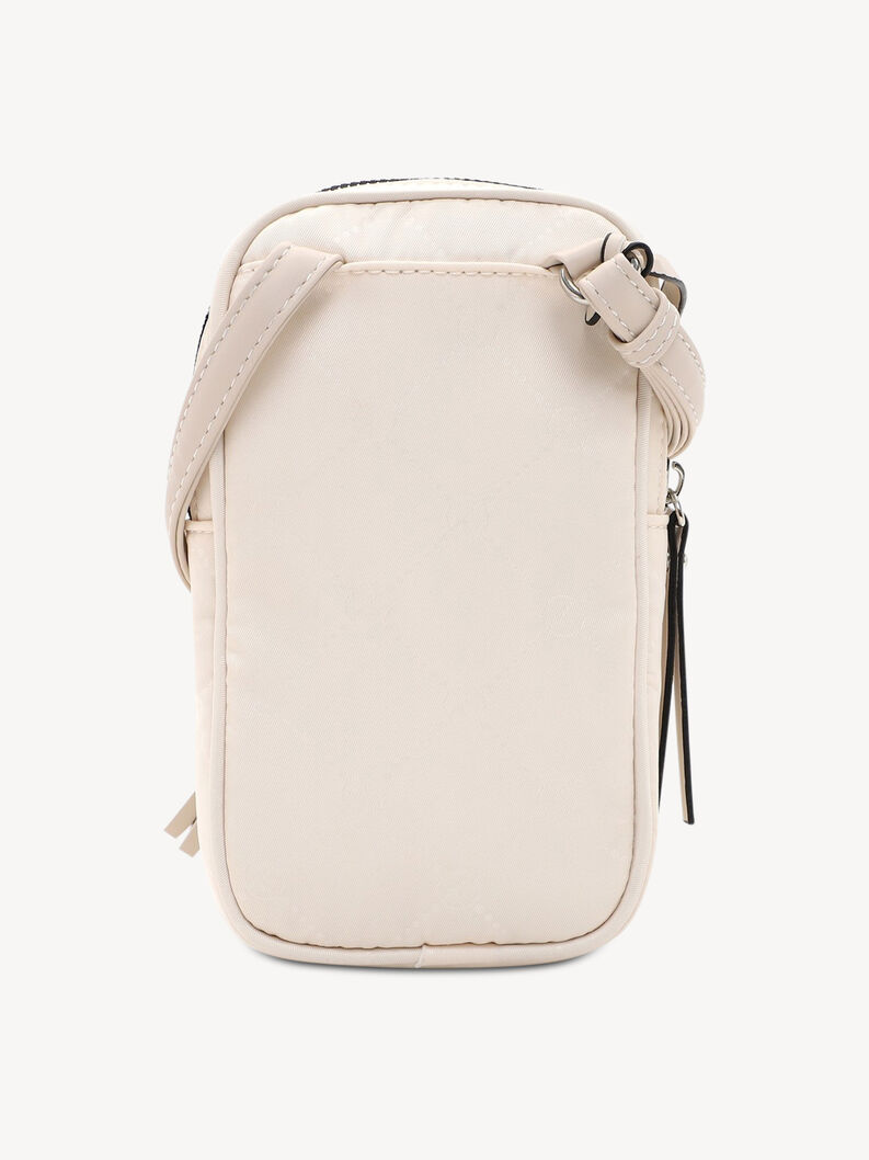 Cell phone case - beige, beige satin, hi-res