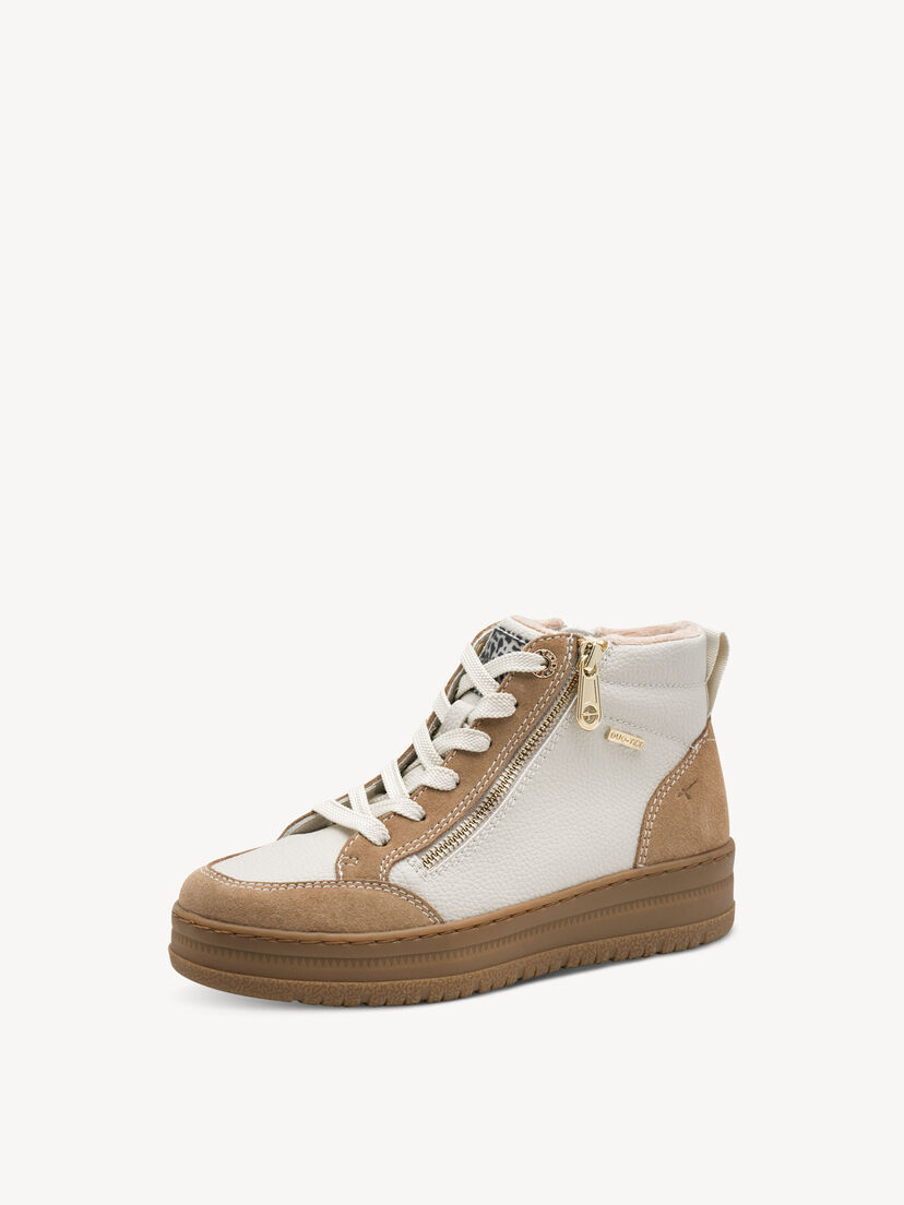 Enkellaarsje - wit, OFFWHITE COMB, hi-res