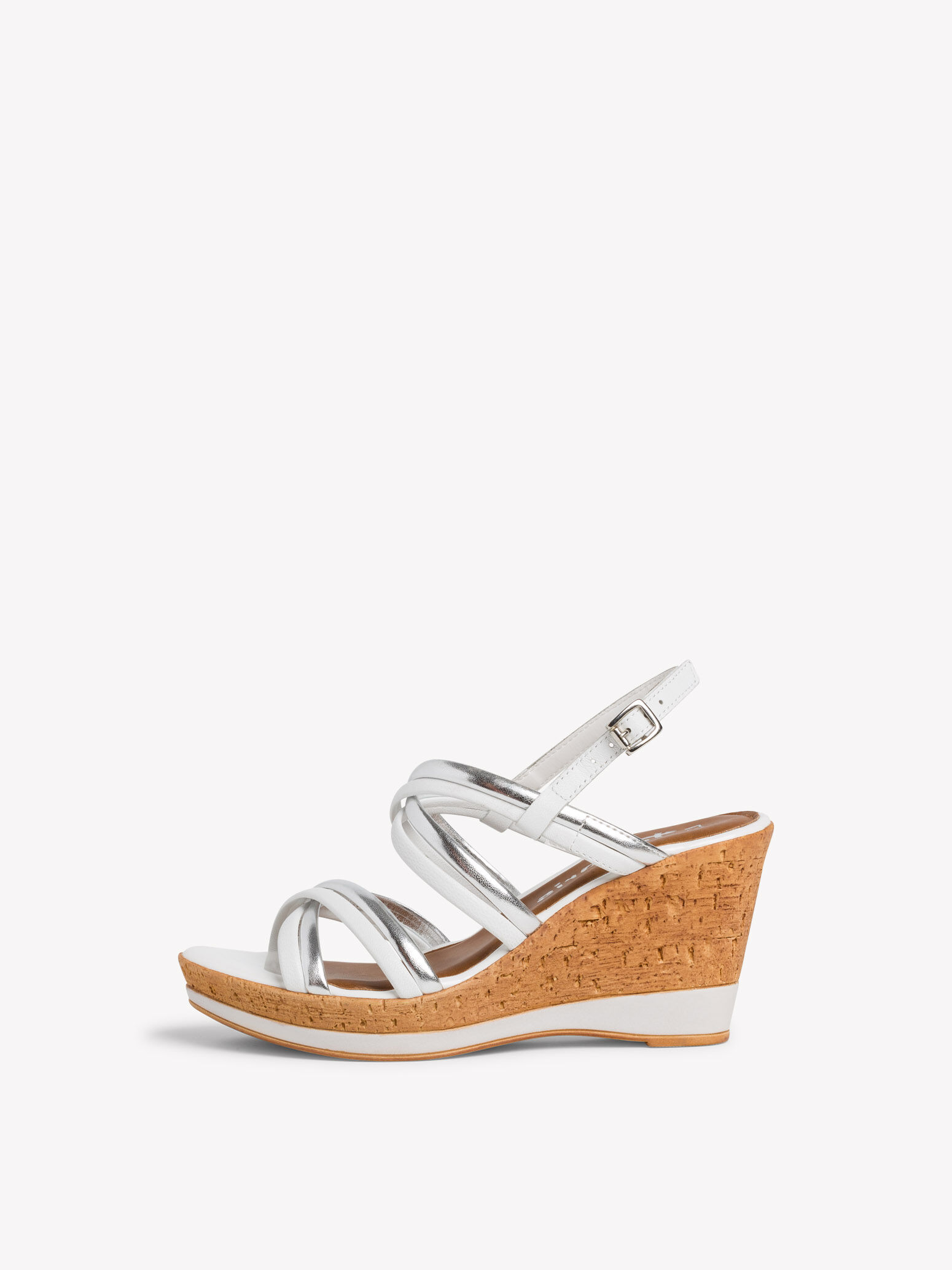 tamaris silver sandals