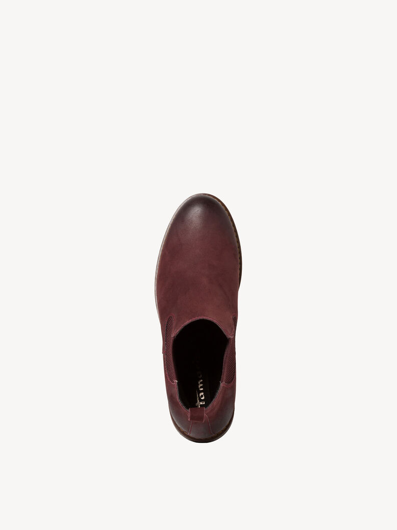 Chelsea Boot, RED NUBUC, hi-res