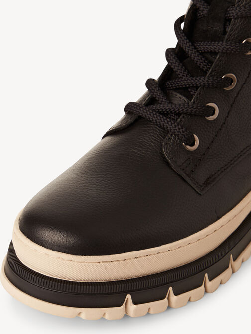 Stiefelette, BLACK LEATHER, hi-res