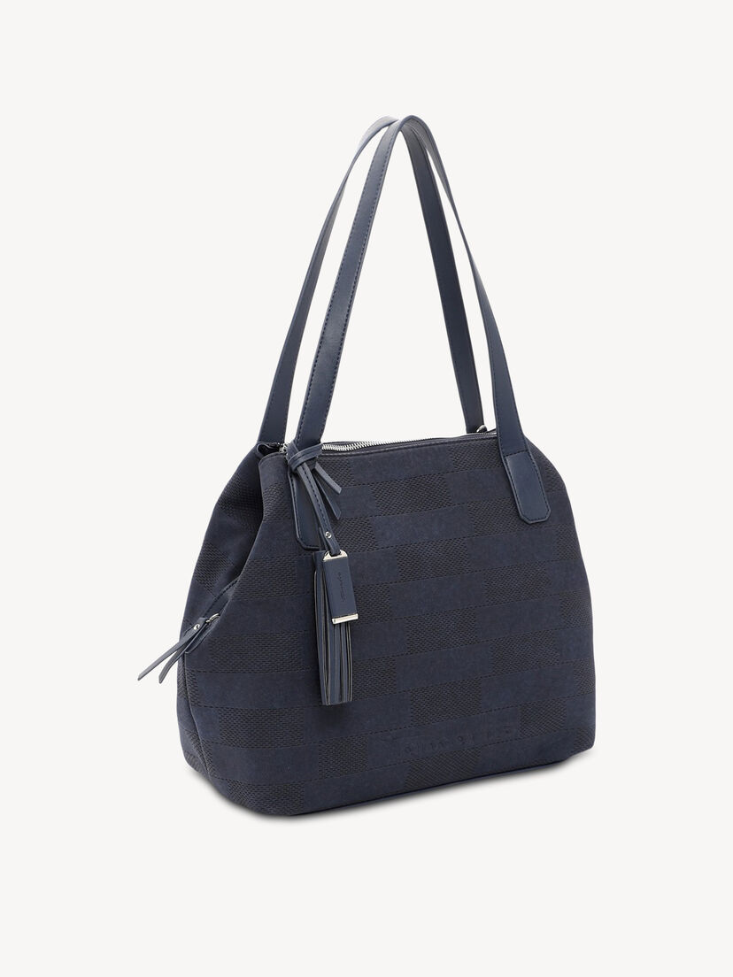 Shopper - blauw, blue, hi-res