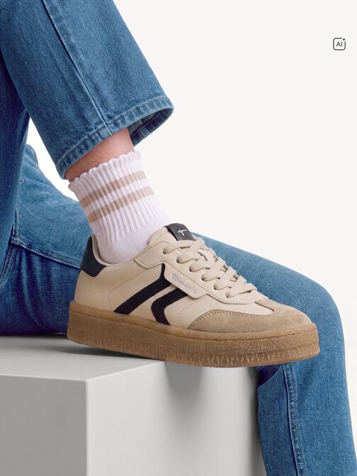 Sneaker, BEIGE COMB, hi-res