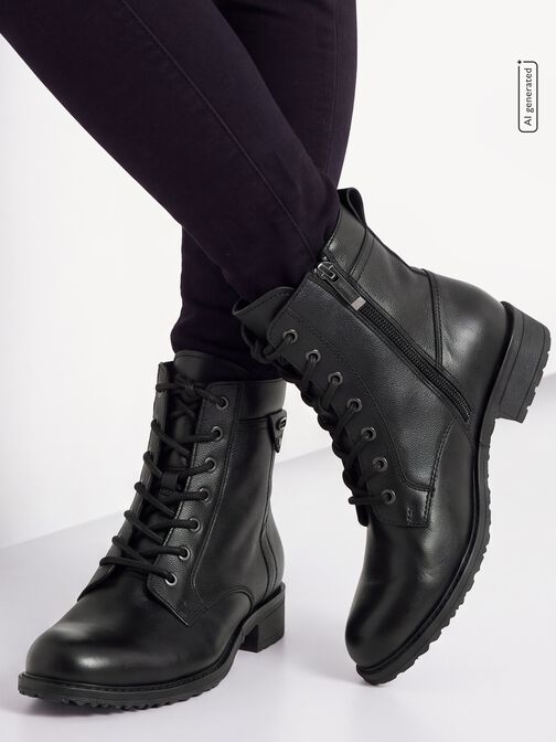 Bottine, BLACK, hi-res