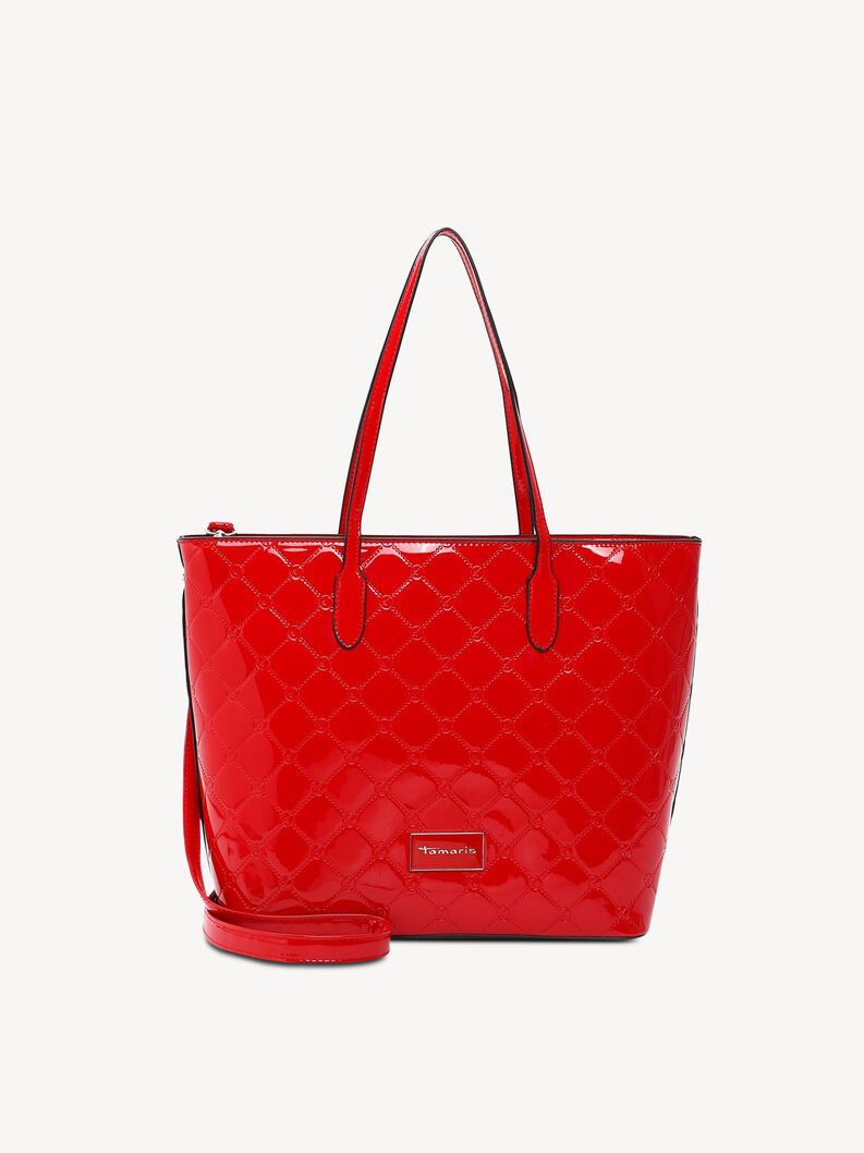 Shopping bag - red, red-finish, hi-res