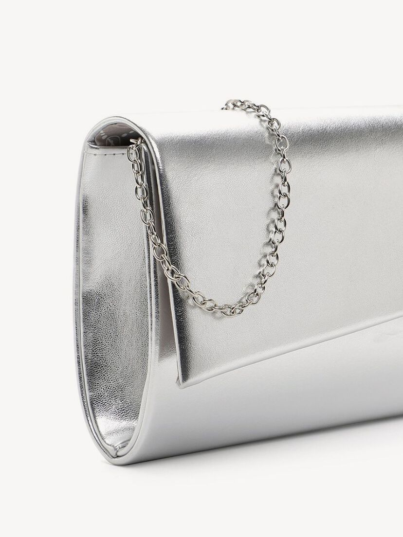 Clutch, silver, hi-res