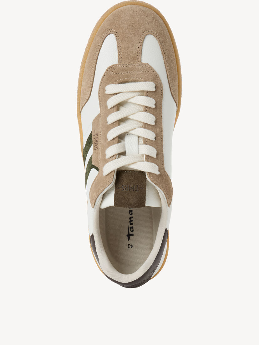 Leren Sneaker - wit, OFFWHITE COMB, hi-res