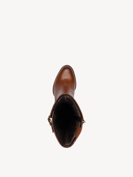 Laarzen, cognac, hi-res
