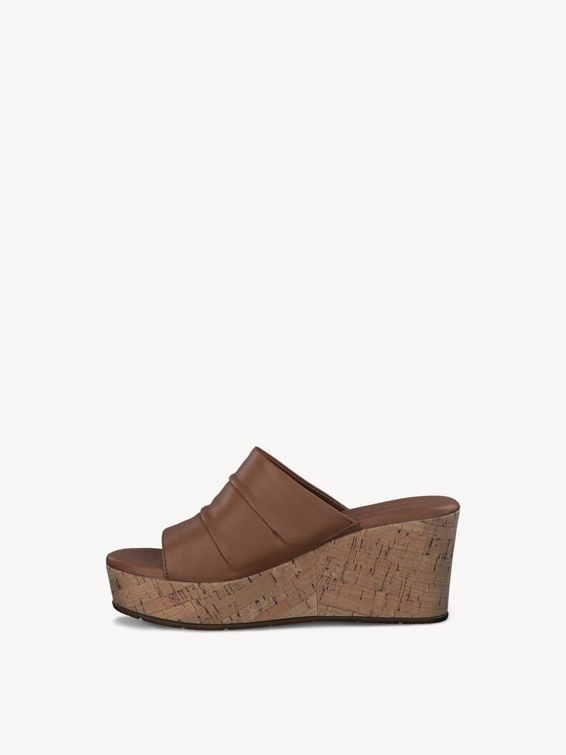 Leather Mule - brown, CUOIO, hi-res