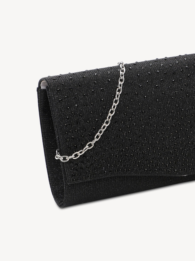 Clutch - zwart, black, hi-res