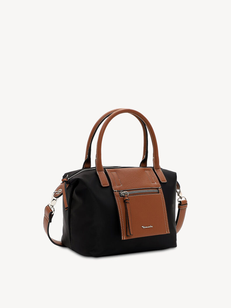 Shopping bag, black, hi-res