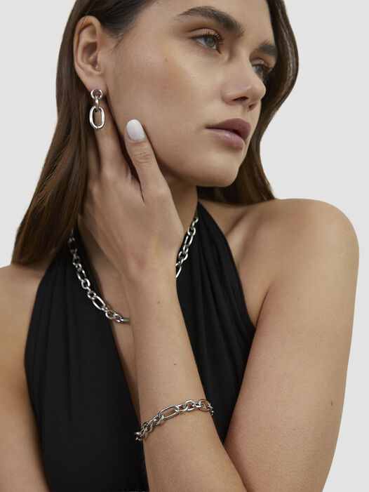 Halskettinge, silber, hi-res