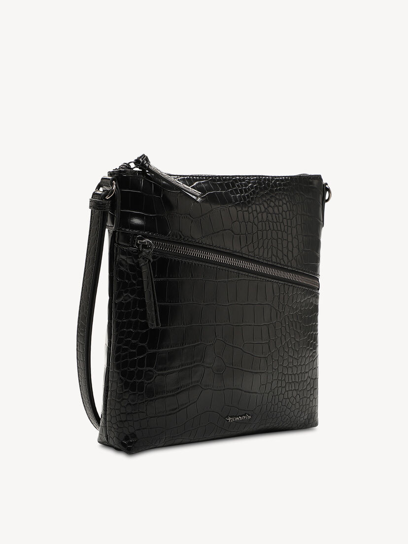 Schoudertas - zwart, black, hi-res