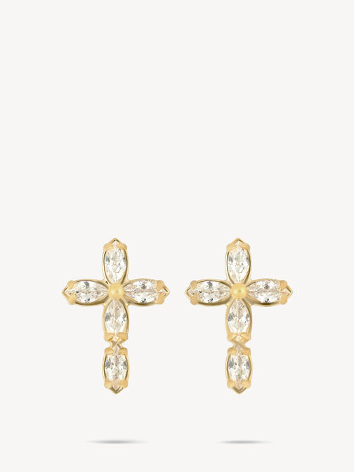 Ohrring, gold, hi-res