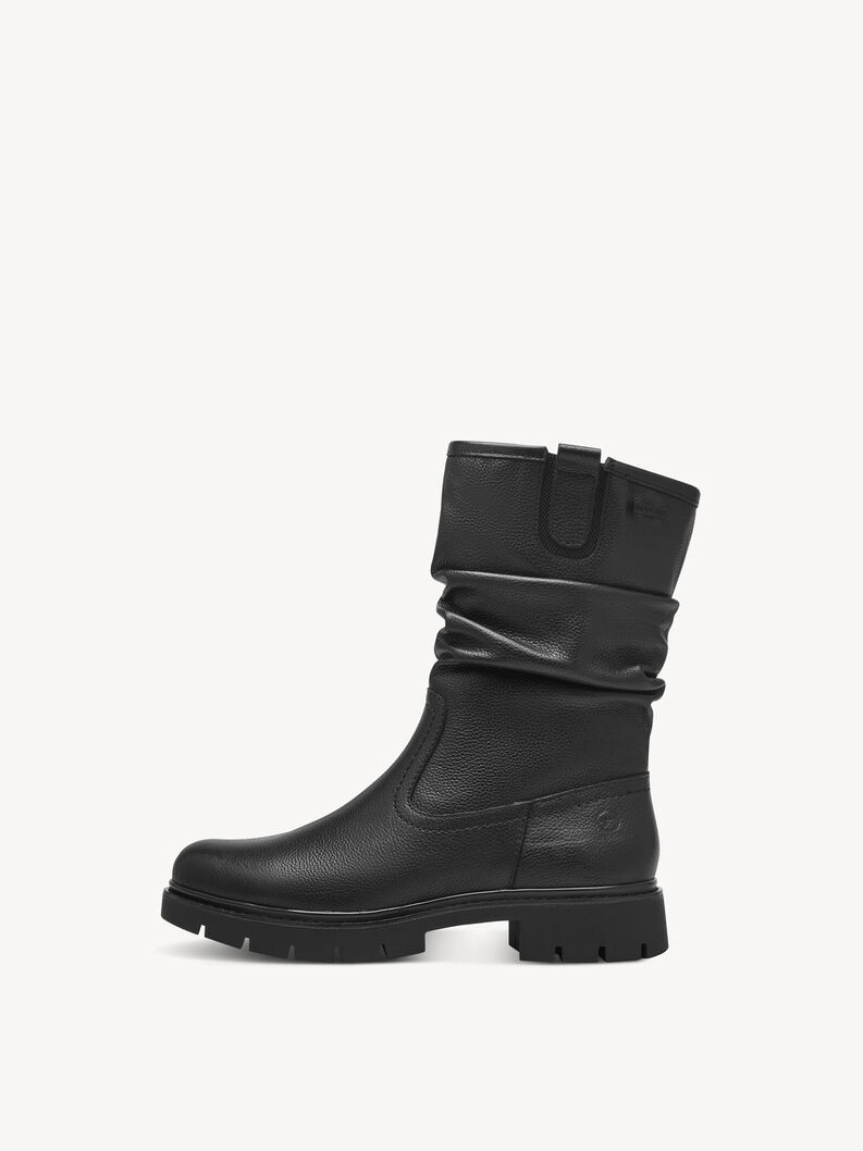 Bootie - black warm lining, BLACK NAPPA, hi-res