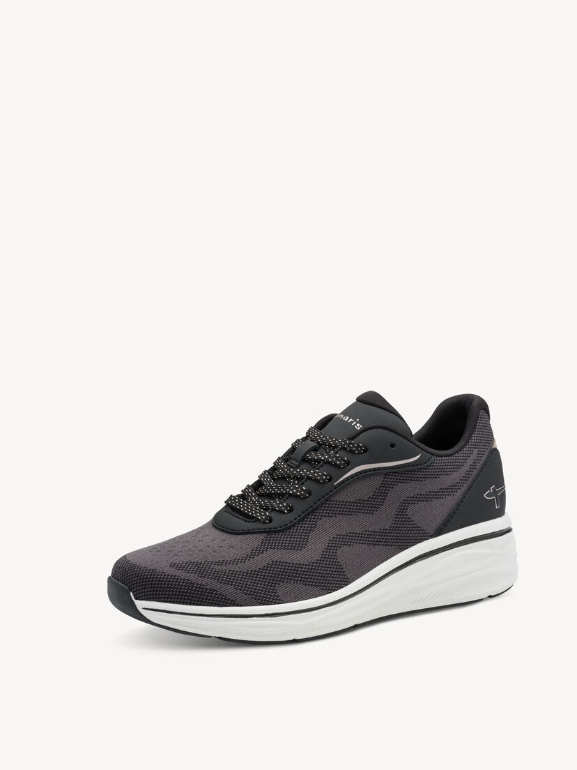 Sneaker - zwart, BLACK, hi-res