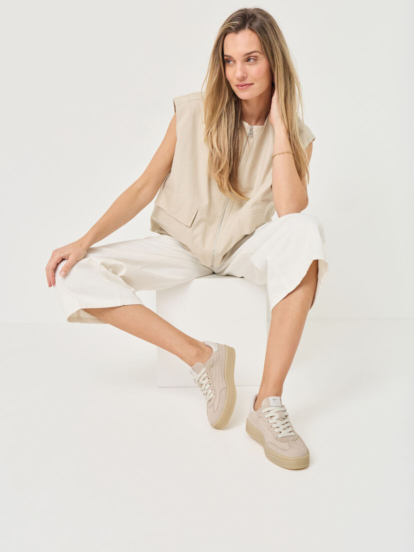 Leren Sneaker - bruin, ANTELOPE, hi-res