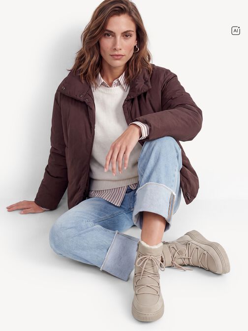 Enkellaarsje, beige, hi-res